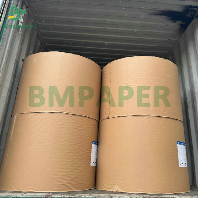 70gr 80gr Tearing Strength Microcreped Bleached Paper For Cement Bag 720MM 820MM