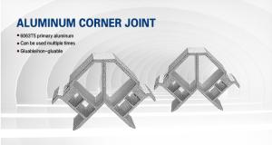 Wholesale Primary Colors Aluminium Hardware Windows Screen Frame Corner Joint from china suppliers