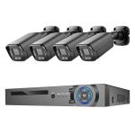 Customized 4CH 4MP IP Camera Outdoor Bullet Camera Surveillance Security POE NVR