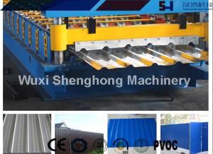 Wholesale Sturdy Construction Roof Roll Forming Machinery Automatically 12KW 10.5T from china suppliers