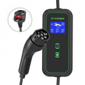 China 220V 7KW European Standard Plug Type2 Portable AC Charging Cable Home Portable EV Charger 7KW Tpe Jacket on sale