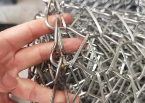 Wholesale 5.4m Width 304 Stainless Steel Spiral Wire Mesh Conveyor Belt With Welded Ends from china suppliers