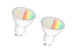 App / Voice Control Life 15000hrs Ra80 GU10 Indoor Smart LED Bulbs
