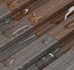 Interior Decoration Fluted Wall Panels Wooden Grain Design and Textured Wooden