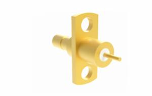 Wholesale Precision SSMB Male Flange Mount RF Connector With Integrated Microstrip Design from china suppliers
