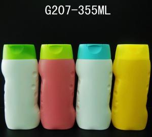 Wholesale 2015 New design children shampoo bottle, 355ml Lotion Bottle, PE bottle with flip top cap from china suppliers