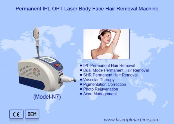 Crystal Material Sapphire IPL Hair Removal Machines For Pore Remover And Acne