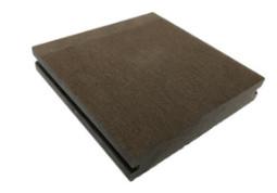 Wholesale Fossilized Dark Wood Pool Deck , Natural Bamboo Outdoor Patio Tiles Non Slip from china suppliers