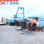 800m3 Water Flow 50kw Cutter Head Power Diesel Engine 8 Inch Sand Dredging
