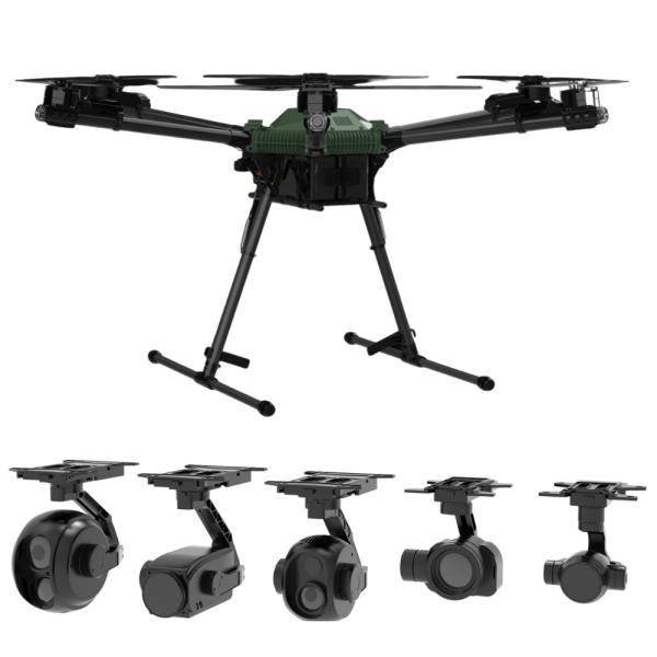 Quality HXF600 10KM 20KM 30KM Ultra Long Range Drones With Camera Pod Android System for sale