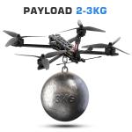 MARK4 7 Inch GEPRC Drone FPV 2Kg Payload 5.8G VTX 9KM 1.2G 20KM