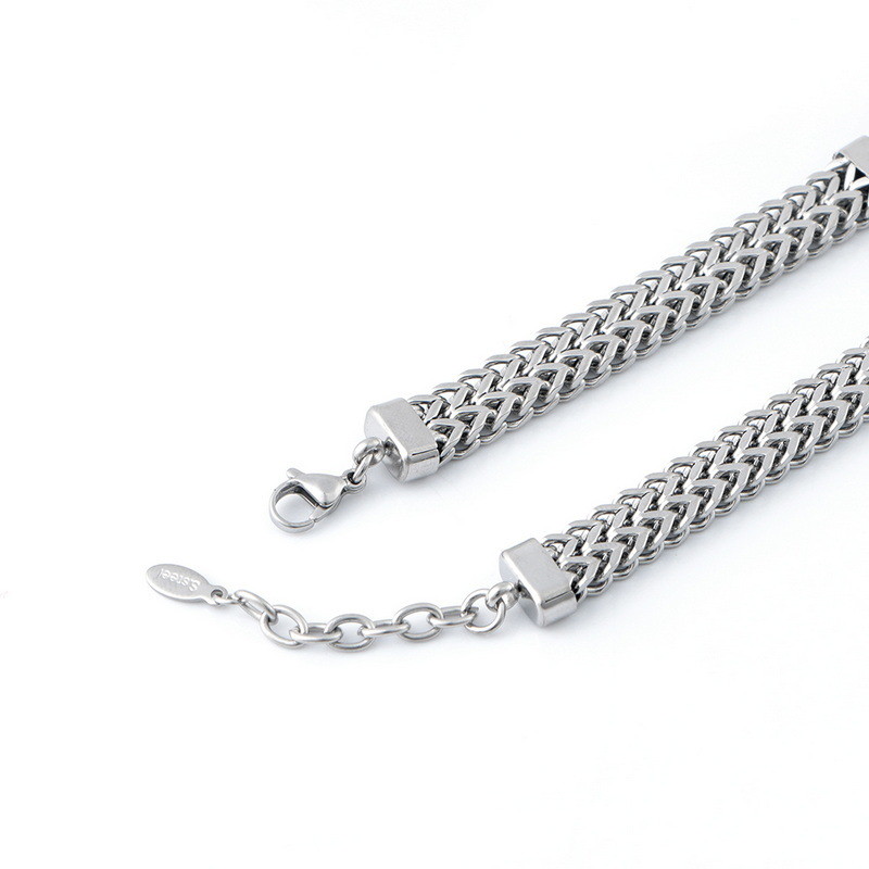 Stainless steel domineering chain anchor personalized men's bracelet hip-hop niche design