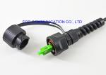 IP67 Fiber Optic Patch Cord Assemblies ODVA / SC / APC- LC / UPC 2 Core TPU