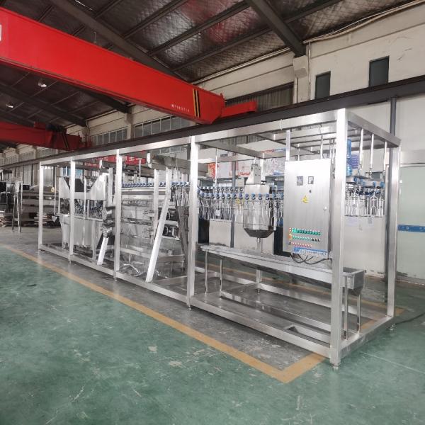 300 - 500BPH Mobile Poultry Slaughterhouse Machine Compact Chicken Slaughtering