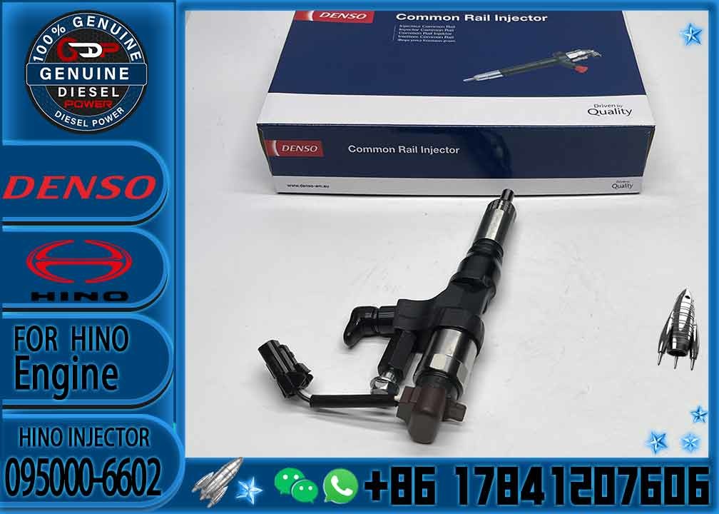 095000-6600, 095000-6602, 095000-6603 common rail injector for H-INO J08C J08E 500 Series 23670-E0040