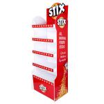 Convenient Hot Stamping 5C Cardboard Display