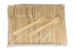 Biodegradable Compostable Disposable Spoon Knife Fork Bamboo Wooden Cutlery