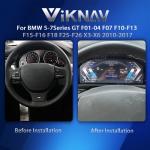 VIKNAV Car Digital Instrument Cluster For BMW 5-7Series GT F01-F04F10-F13 X3-X6