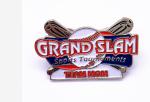 Metal Plating Soft Enamel Badges , Butterfly Clutch Custom Sports Pins