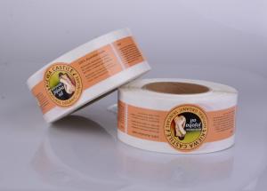Wholesale Custom waterproof glossy adheisve artpaper vinyl pp packaging label sticker in roll from china suppliers