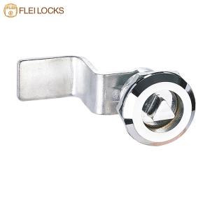 Wholesale Zinc Alloy Triangle Lock And Key , Cabinet Cam Locks Rohs Certification from china suppliers