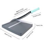 ABS Stainless Steel Blade ZEQUAN Paper Cutter Trimmer 10 Sheet Capacity 15kg