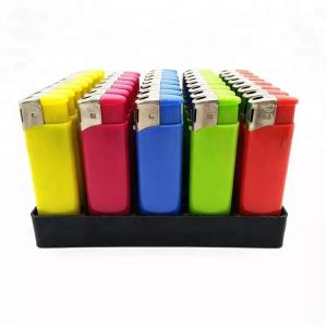 Wholesale Dy-007 Smoking Cigarette European Gas Electric Lighter Suitable for Various Countries from china suppliers