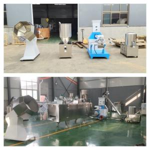 China 100~2000kg/H Floating Fish Feed Production Line Dog Food Production Line on sale