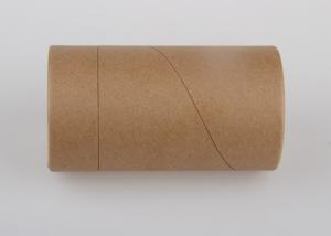 Wholesale Brown High Grade Paper Cans Packaging Empty Kraft Paper Cylinder Containers For Craft from china suppliers