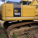 16 Ton Hydraulic Used Komatsu Excavator PC160 Good Health and Original Color in