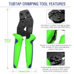 Durable Pin Wire Crimper Tool AWG 26-16 For Electronic Equipment