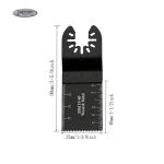 35*40mm BIM oscillating multi tool blades for cutting nails