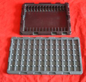 Wholesale antistatic black ESD tray for electronic components PCB from china suppliers