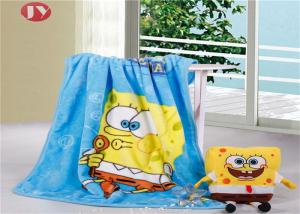 Wholesale Printed Micro Plush Raschel Throw Blanket , Micro Raschel Blanket Washable Throws Bedding 50&quot; X 60&quot; from china suppliers