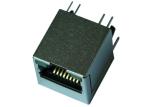 MOX-RJ45V-102H Vertical RJ45 Jack 10/100 BASE - TX Magnetic With LEDs LPJD0012BH