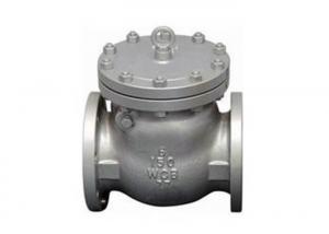 China Cast Steel Flanged Non Return Valve Flange Type 8 Inch 150 RF A216 WCB on sale