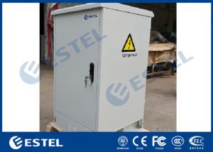 Wholesale Sandwich Structure Outdoor Telecom Cabinet 500W Cooling System With Front / Rear Access from china suppliers