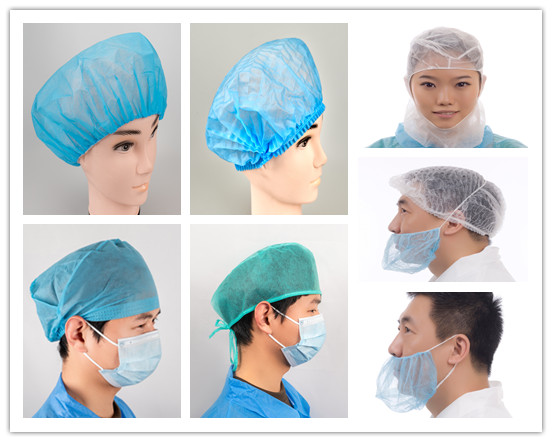 Breathable Disposable Nylon Hairnet For Free Size Workwear Nylon Cap