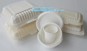 Wholesale 100% Biodegradable sugarcane pulp Lunch disposable Box bagasse food container disposable clamshell lunch box bagease pac from china suppliers