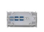 ABS PP inline Fiber Splice Tray heatshrink , dome closure splice tray