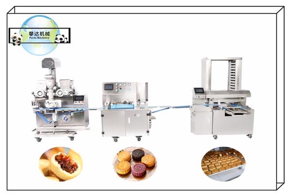 PD80 Moon Cake Production Line, Moon Cake Encrusting Machine,Moon Cake Stamping