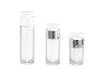 Effective Dispensing AS Airless Pump Bottles 15ml 30ml 50ml Electroplating