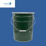 Tinplate 3.5 Gallon Metal Bucket , 5 Gallon Steel Bucket With Lid