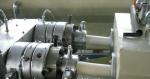 PVC Twin Pipe Extruder , Plastic Pipe Extrusion Line / Machinery