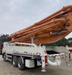 Diesel Zoomlion Benz Used Concrete Pump Truck 49m