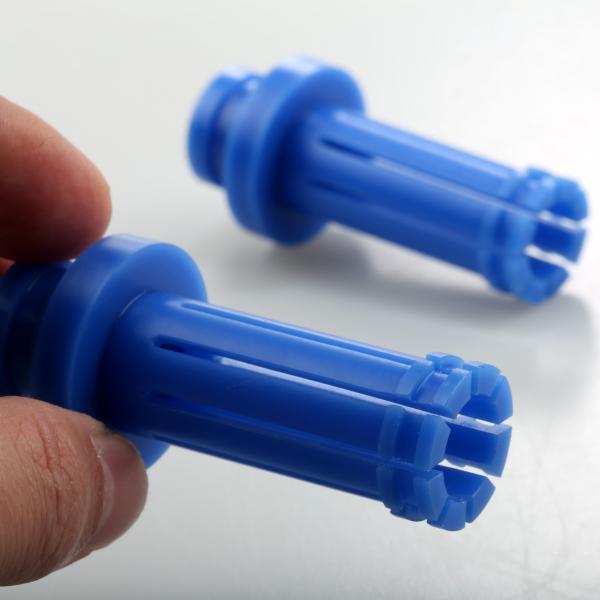 0.01mm Tolerance Nylon Machined Parts PAI PC Cnc Turning Service Black Color