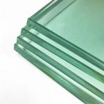 Toughened Laminated Glass with Drill Holes 8+8mm 16mm 88.4 17.52mm Per Squate