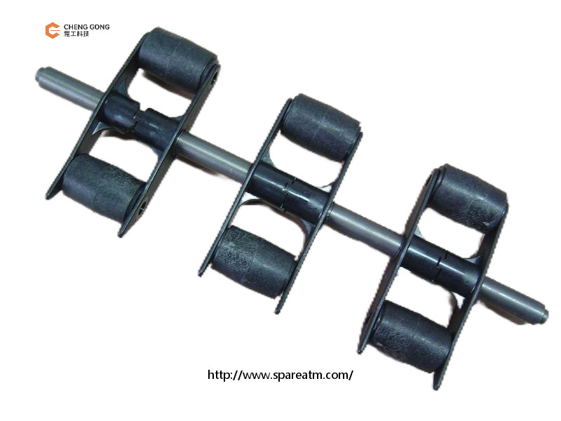 ATM Machine NCR Parts Six Roller Shaft Assembly Plastic 445-0643758 4450643758