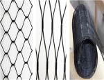 Ferruled Type diamond hole Stainless Steel Rope Mesh For Safety protection