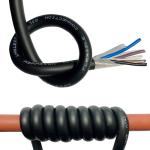 4 Cores 5 Cores PUR Jacketed Cable High Flexible For Robot Arms